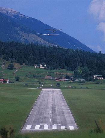 The airport of Asiago