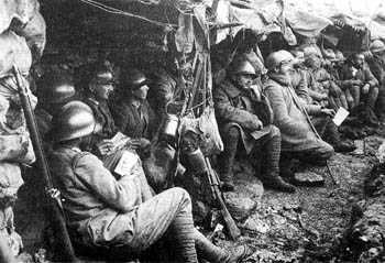 Soldati durante la Grande Guerra