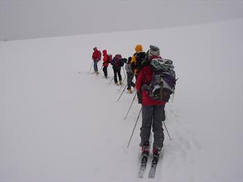 Mountaineering in Asiago Plateau
